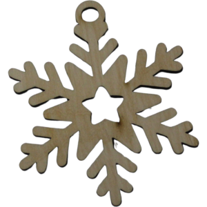 Hópihe formájú karácsonyfadísz