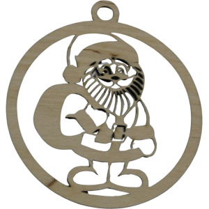 Mikulás karácsonyfadísz