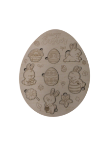 Húsvéti kifesthető kirakó "Happy Easter"